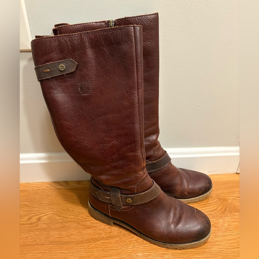 Leather riding boot 'Naturalizer'